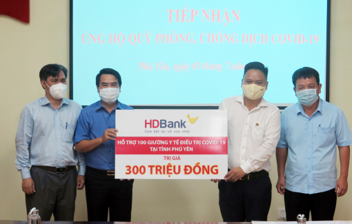 HDBank tặng 100 giường y tế cho tỉnh Phú Yên