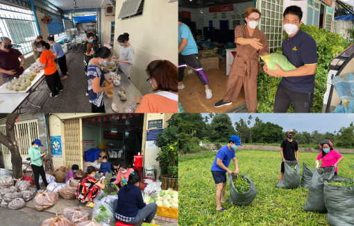 Giữ bếp ăn Sài Gòn đỏ lửa trong mùa dịch