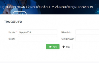 Muốn biết người thân đang điều trị ở bệnh viện nào, vào ngay cổng Tra cứu thông tin COVID-19