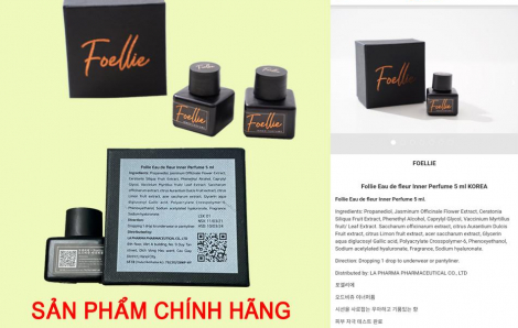 Cách nhận biết nước hoa Foellie chính hãng