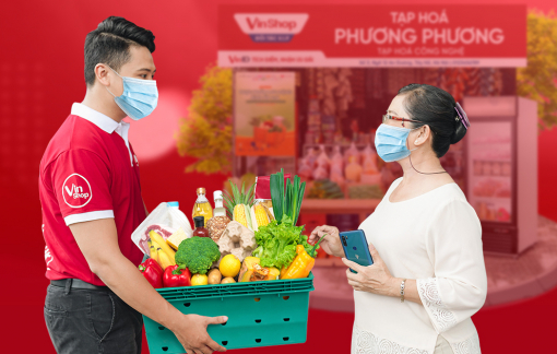 VinShop, VinID góp sức đưa nhu yếu phẩm đến tay người dân TPHCM giữa tâm dịch