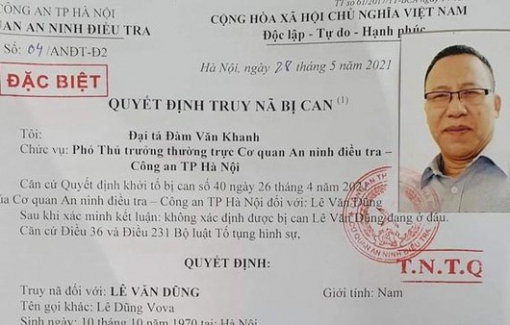 Khởi tố thêm 1 bị can vụ Lê Dũng “VoVa”