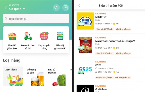 Đặt lên bàn cân 3 ứng dụng đi chợ online
