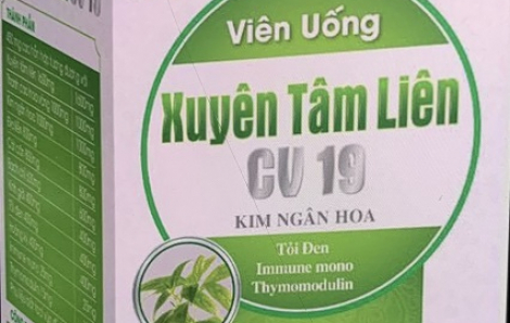 Bộ Y tế cảnh báo 2 sản phẩm Xuyên Tâm Liên giả mạo