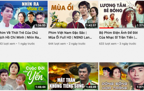 Xem miễn phí nhiều phim kinh điển Việt tại nhà