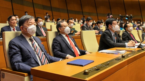 Quốc hội thông qua cơ cấu thành viên Chính phủ, giảm 1 Phó thủ tướng