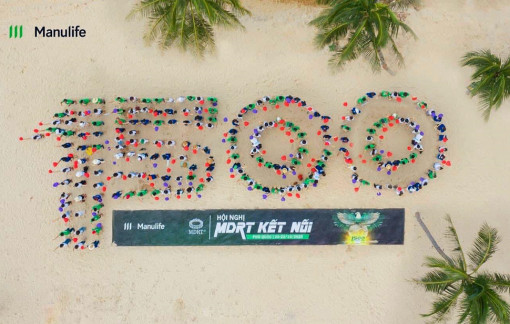 Manulife Việt Nam dẫn đầu bảng xếp hạng Bàn tròn triệu đô tại Việt Nam