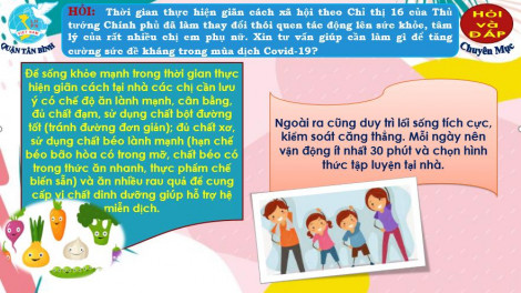 “Hỏi - đáp về phòng, chống dịch COVID-19” trên fanpage của Hội, quyên góp sách truyện cho trẻ em khu phong tỏa, cách ly