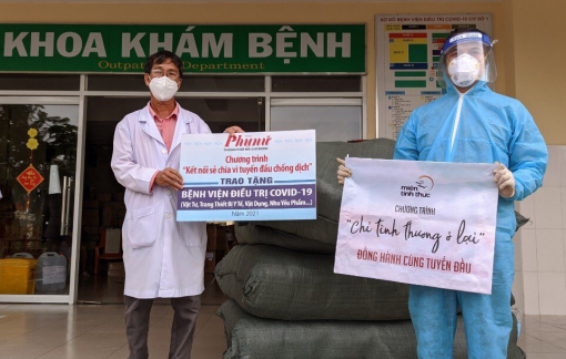 Báo Phụ Nữ TPHCM tiếp tục “Kết nối sẻ chia vì tuyến đầu chống dịch”