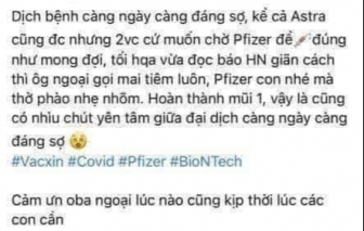 Hoa khôi khoe tiêm vắc xin Pfizer nhờ ''ông ngoại" bị phạt 12,5 triệu đồng