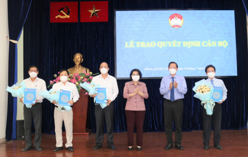 Công nhận các chức danh Phó chủ tịch Ủy ban Mặt trận Tổ quốc Việt Nam TPHCM