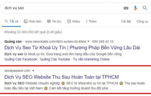 Dịch vụ SEO tổng thể SEO4PASSION uy tín, chuyên nghiệp
