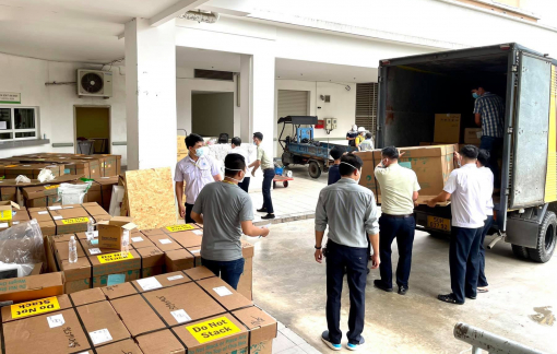 TPHCM: Trung tâm hồi sức 250 giường đã tiếp nhận những bệnh nhân đầu tiên