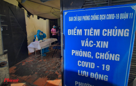 Quận 11 tập trung phủ vắc xin cho "vùng xanh"