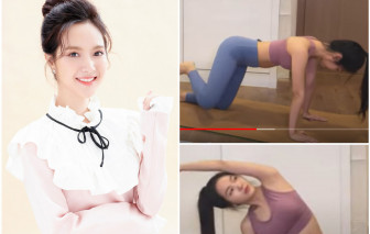 Clip: Jang Mi hướng dẫn các động tác đánh bay mỡ thừa, giữ vòng eo 58cm