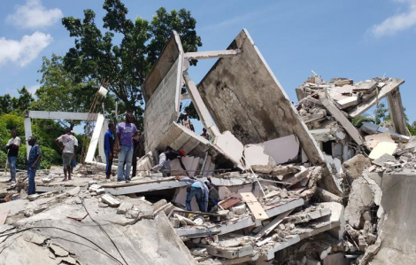 Động đất mạnh ở Haiti, ít nhất 300 người thiệt mạng