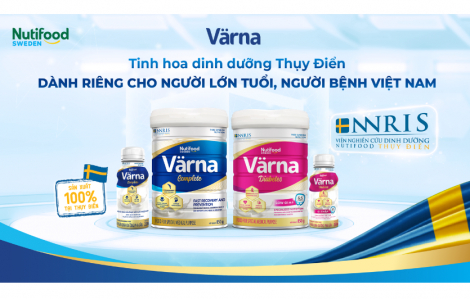 Nutifood Thụy Điển ra mắt bộ đôi “Sữa biết lắng nghe” Värna Complete và Värna Diabetes