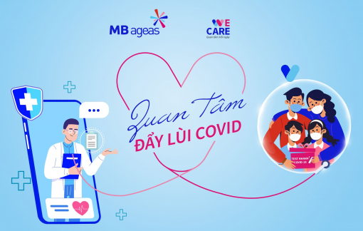 MB AGEAS LIFE chính thức triển khai chương trình “Quan tâm đẩy lùi COVID-19”