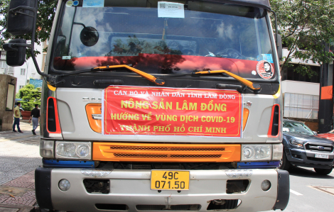 Hà Giang, Lâm Đồng tiếp tục hỗ trợ thực phẩm thiết yếu cho TPHCM chống dịch