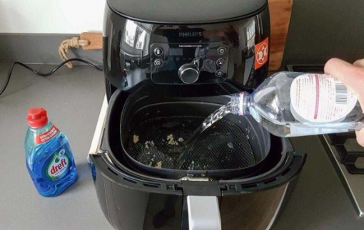 Cách vệ sinh nồi chiên không dầu