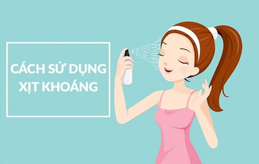 Cùng tìm hiểu cách sử dụng xịt khoáng đúng chuẩn tại ZDA