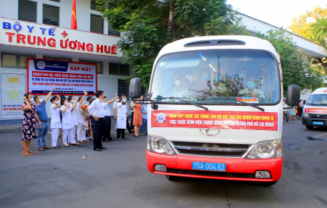 Y bác sĩ Huế, Quảng Ngãi vào TPHCM hỗ trợ chống dịch, Khánh Hòa vượt 6.000 ca COVID-19
