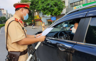 Hà Nội tiếp tục sử dụng giấy đi đường đã cấp