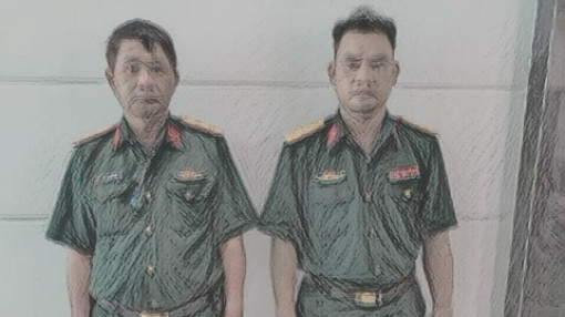 Khởi tố, bắt giam hai đối tượng giả mạo trung tướng và đại uý quân đội