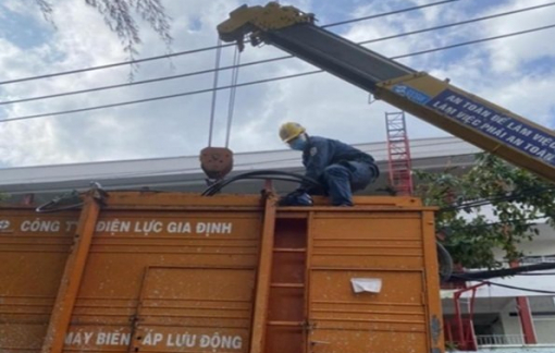 Công ty Điện lực Gia Định đảm bảo điện cho công tác điều trị F0