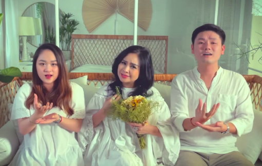 Ca sĩ Thanh Lam hát cùng con tại nhà, truyền năng lượng tích cực