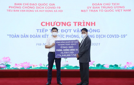 Ủy ban MTTQ Việt Nam hỗ trợ TPHCM 52.000 túi quà an sinh