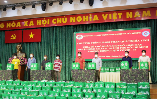 20.000 phần quà tình nghĩa cho các hộ dân khó khăn