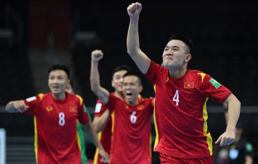 Đội tuyển futsal Việt Nam vào vòng 1/8 World Cup