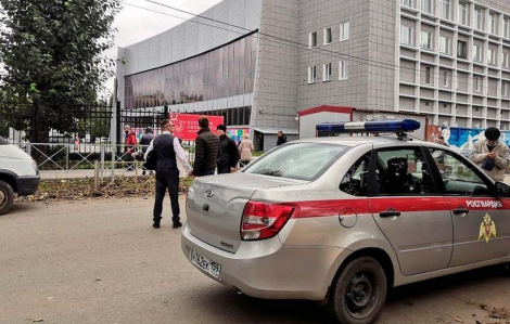 Xả súng ở Nga: Ít nhất 8 người tại một trường đại học thiệt mạng