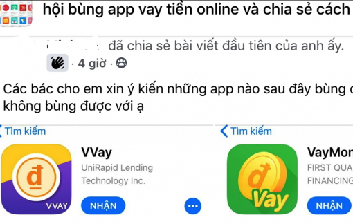 Rủ nhau vay tiền qua app rồi… xù