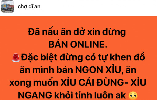 Đi chợ online: Méo mặt với hậu chốt đơn