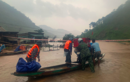 Quảng Trị: Mưa lớn gây ngập cục bộ, chia cắt các địa phương miền núi