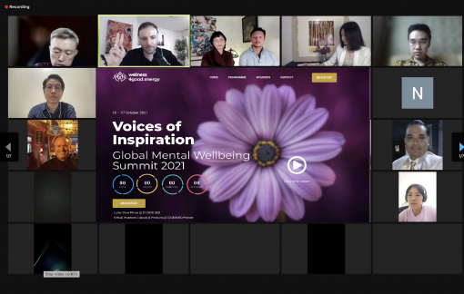 Đại học Quản lý và Công nghệ TPHCM tham dự hội nghị quốc tế 'Sức khỏe tinh thần hạnh phúc toàn cầu 2021'