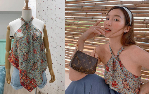 Váy áo sang, xịn nhưng giá rẻ của Khả Ngân