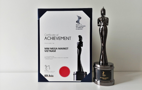 MM Mega Market Việt Nam được vinh danh top 115 nơi làm việc tốt nhất châu Á