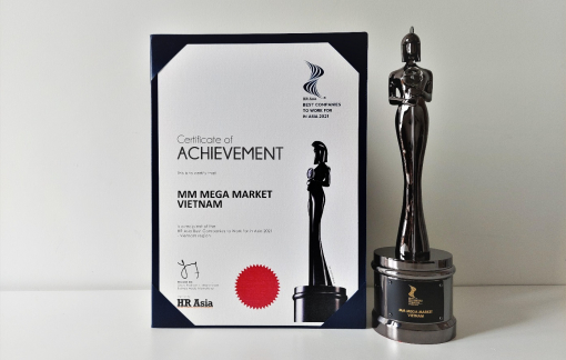 MM Mega Market Việt Nam được vinh danh top 115 nơi làm việc tốt nhất châu Á