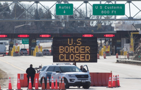 Mỹ mở lại biên giới đường bộ cho người đã được tiêm ngừa đầy đủ vào tháng 11