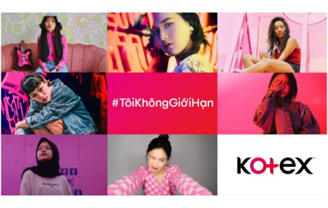 Kotex giới thiệu chiến dịch “Tôi Không Giới Hạn” hưởng ứng Ngày Quốc tế Con gái