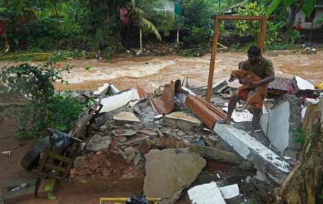 Ít nhất 25 người thiệt mạng vì lũ lụt và lở đất tại Ấn Độ
