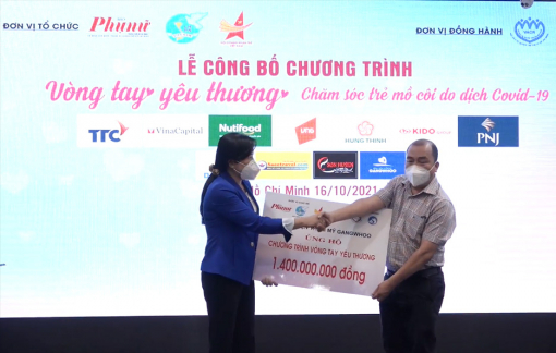 Ra mắt chương trình Vòng tay yêu thương trên Báo Phụ nữ TPHCM