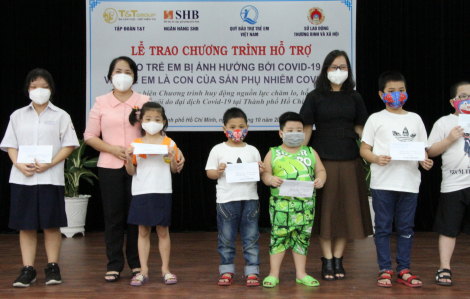 Hỗ trợ 1.853 trẻ em ở TPHCM mồ côi cha mẹ vì COVID 19