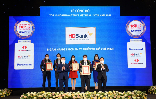 HDBank khẳng định vị thế top 5 ngân hàng uy tín nhất Việt Nam