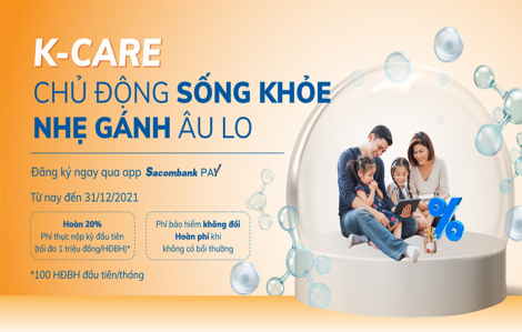 Sacombank và Dai-Ichi Life ra mắt sản phẩm bảo hiểm bệnh ung thư trên ứng dụng Sacombank Pay