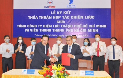 EVNHCMC hợp tác chiến lược với VNPT đẩy mạnh ứng dụng công nghệ số
