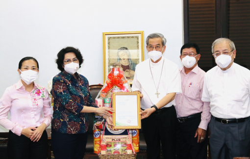 Tri ân tổ chức tôn giáo đồng hành cùng TPHCM trong công tác phòng, chống dịch